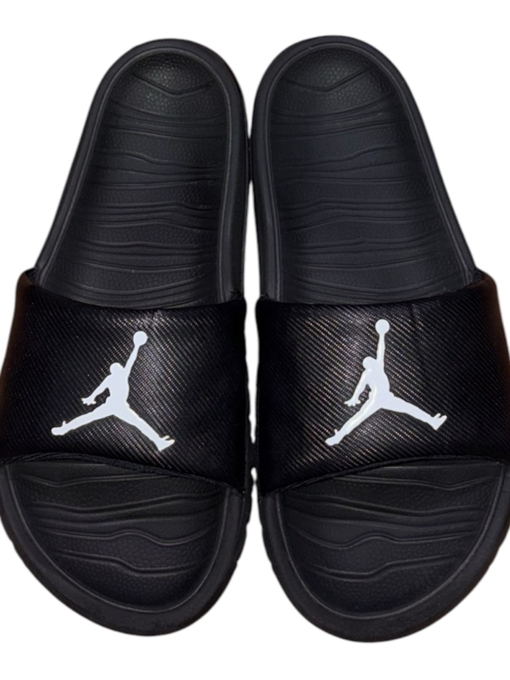 Jordan Break Black Slides Size 7y